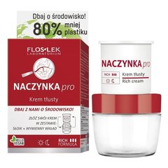 Näokreem kapillaarsele nahale Floslek 50ml + korduvkasutatav anum 50 ml hind ja info | Näokreemid | kaup24.ee