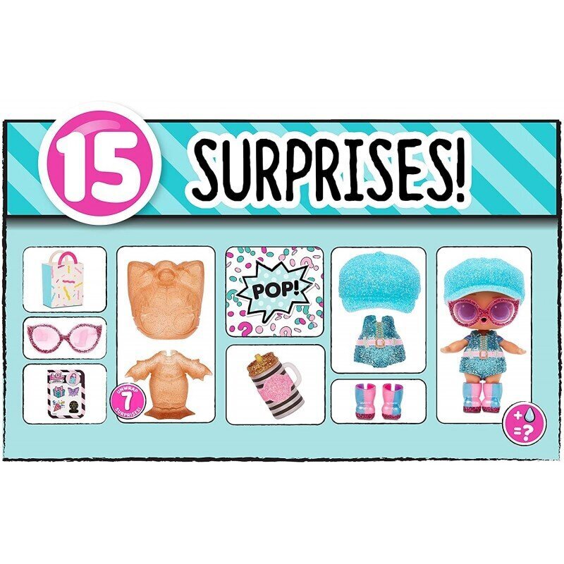 LOL Surprise! Confetti Under Wraps kapsel - Happy Day! цена и информация | Tüdrukute mänguasjad | kaup24.ee