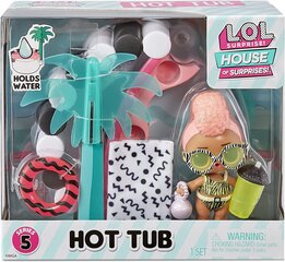Nukk + mööblikomplekt! LOL Surprise! OMG House of Surprises Series 5 - Hot Tub - SPA цена и информация | Игрушки для девочек | kaup24.ee