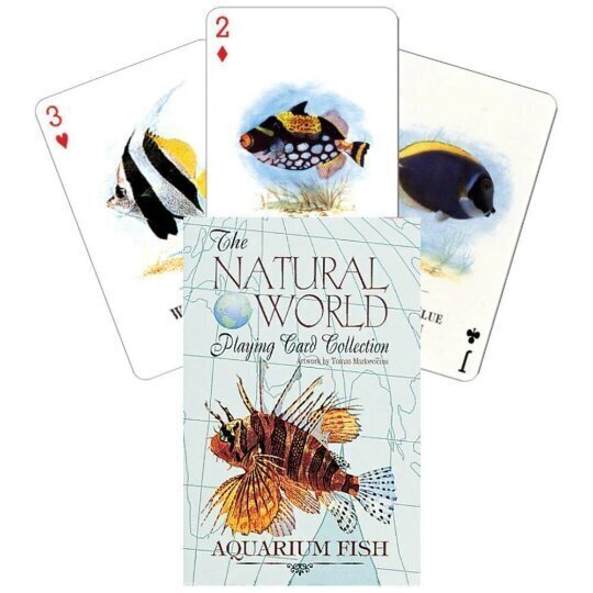Kaardid Aquarium Fish of the Natural World hind ja info | Hasartmängud, pokker | kaup24.ee