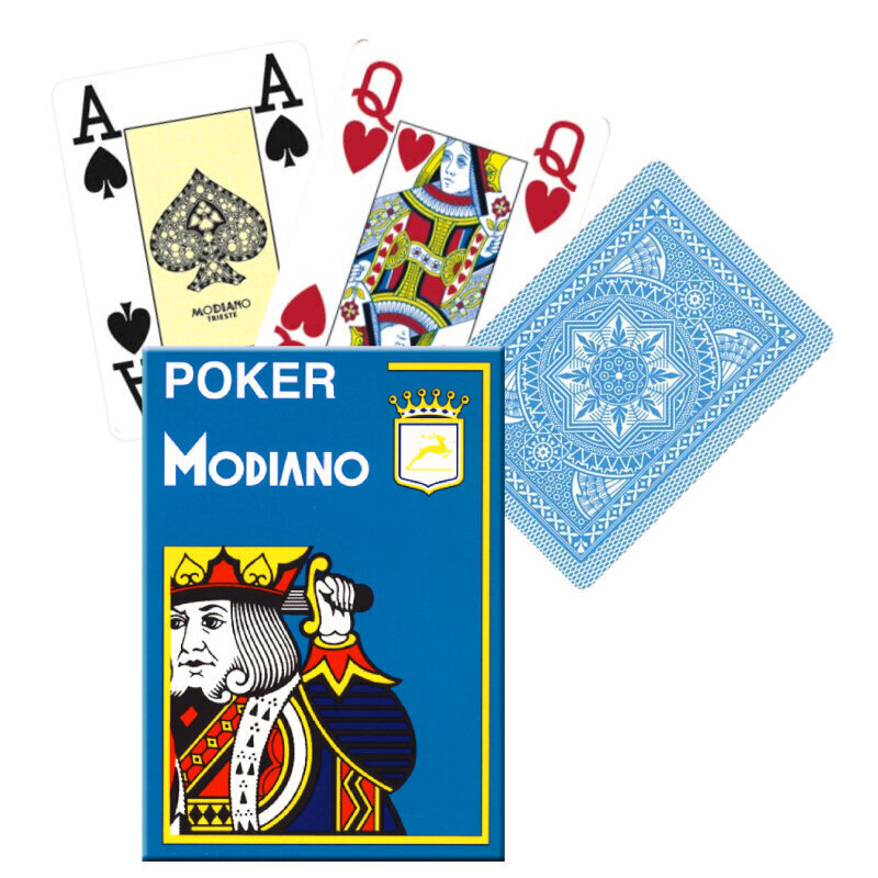 Kaardid Modiano Poker 4 Jumbo Index цена и информация | Hasartmängud, pokker | kaup24.ee