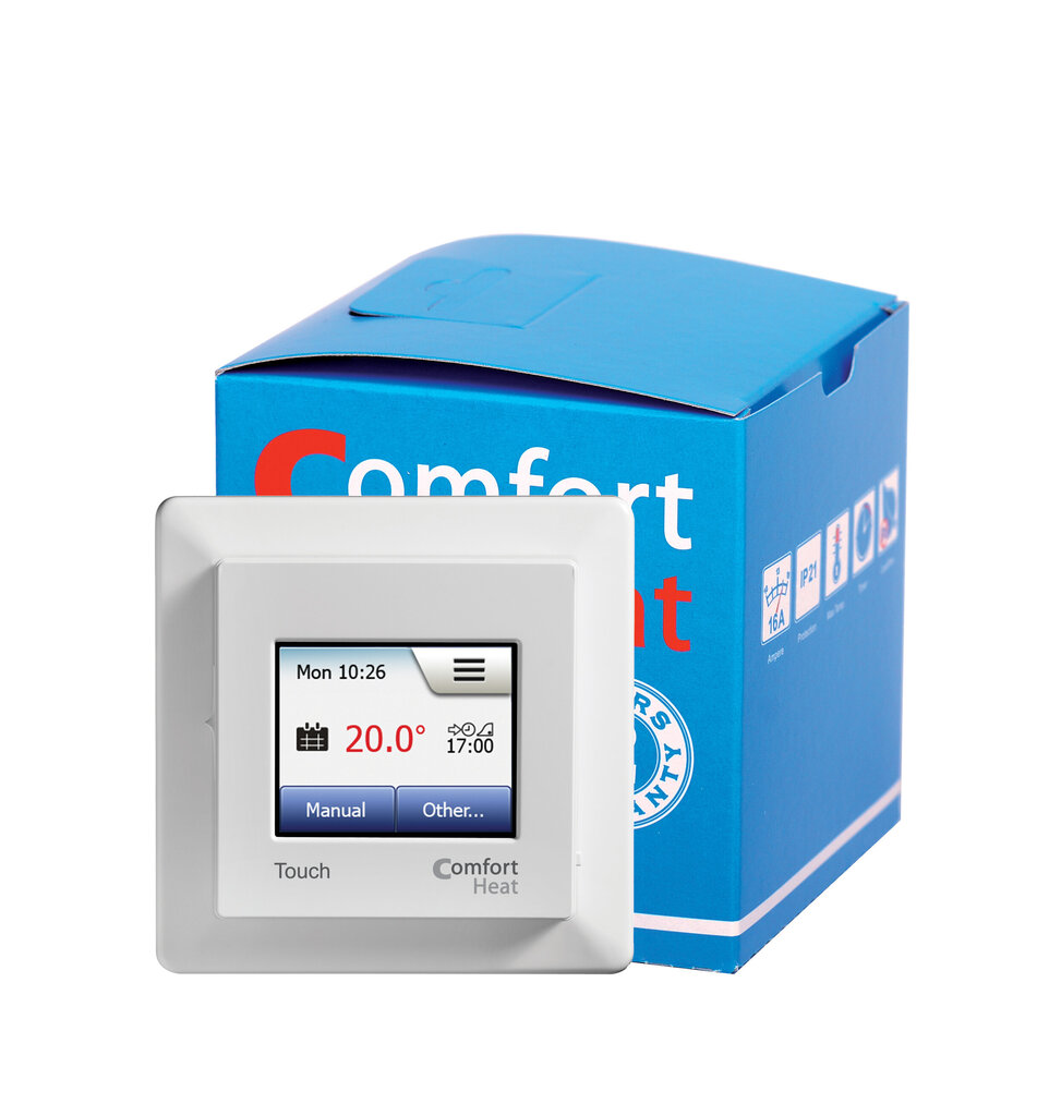 Comfort Touch termostaat hind ja info | Põrandaküte | kaup24.ee