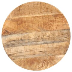 vidaXL baarilaud, Ø 50 x 110 cm, töötlemata mangopuit цена и информация | Садовые столы и столики | kaup24.ee