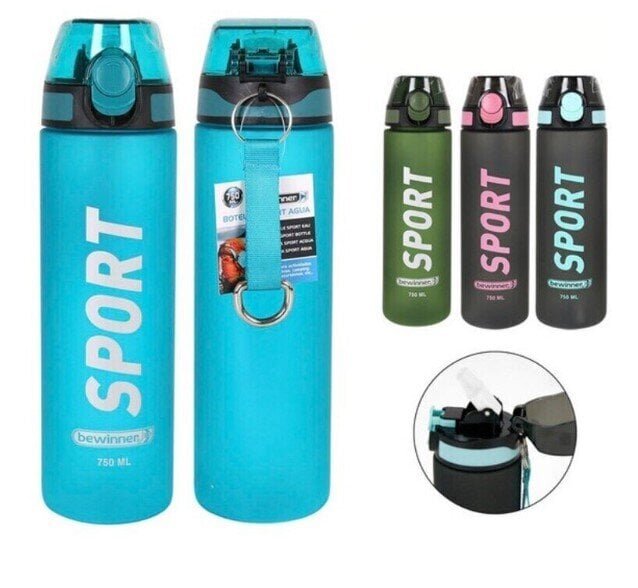 Spordi Veepudel Sport Bewinner Plastmass 550 ml hind ja info | Joogipudelid | kaup24.ee