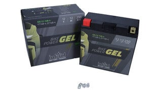 Аккумулятор для мотоциклов intAct Battery-Power GEL (YT14B-4) 12V 12AH (c20) 250A (EN) цена и информация | Аккумуляторы | kaup24.ee