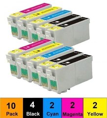 Dore tindikassettide komplekt Epson T1281X4+T1282X2+T1283X2+T1284X2 - hind ja info | Tindiprinteri kassetid | kaup24.ee
