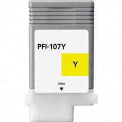 G&G Analoog tindikassett Canon 00107Y PFI-107Y Yellow - hind ja info | Tindiprinteri kassetid | kaup24.ee