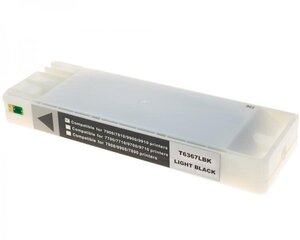 G&G tindikassett Epson T6367 LBK C13T636700 T636700 Stylus Pro 7900 9900 7890 9890 - hind ja info | Tindiprinteri kassetid | kaup24.ee