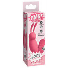 Мастурбатор OMG CUTE RABBIT POWERFUL PINK VIBRATOR USB цена и информация | Куклы / Мастурбаторы | kaup24.ee