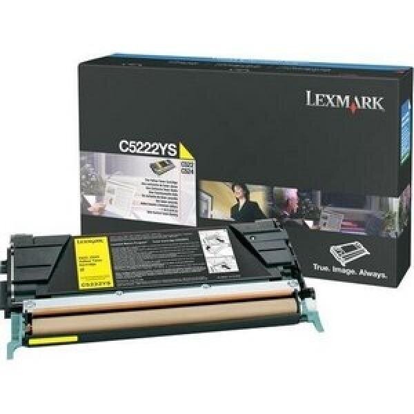Lexmark C5222YS Tooner Y - hind ja info | Tindiprinteri kassetid | kaup24.ee