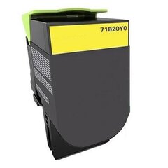 Lexmark 71B20Y0 71B30Y0 Tooner Dore analoog Y - hind ja info | Lexmark Arvutid ja IT- tehnika | kaup24.ee