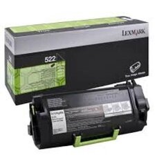 Lexmark 52D2000 522 тонер - цена и информация | Картриджи для струйных принтеров | kaup24.ee