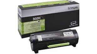 Lexmark 502X 50F2H00 Тонер BK - цена и информация | Картриджи для струйных принтеров | kaup24.ee