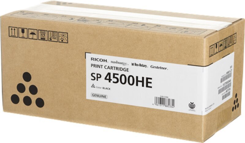 Ricoh 407318 4500 HC Tooner BK - hind ja info | Tindiprinteri kassetid | kaup24.ee