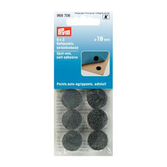 Наклейки Prym, 19 мм x 8 шт, черные цена и информация | Принадлежности для шитья | kaup24.ee