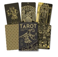 Карты Таро Tarot Gold Black Edition цена и информация | Эзотерика | kaup24.ee