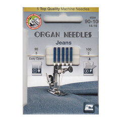 Organ машинная игла, джинсы цена и информация | Принадлежности для шитья | kaup24.ee