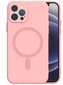 Mocco MagSilicone Soft Back Case Silicone Case for Apple iPhone 12 Pro Pink hind ja info | Telefoni kaaned, ümbrised | kaup24.ee