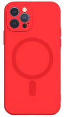 Mocco MagSilicone Soft Back чехол Силиконовый чехол для Apple iPhone 13 Pro Max Kpacный цена и информация | Чехлы для телефонов | kaup24.ee