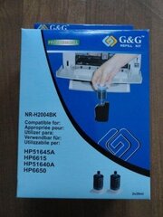 G&G Täitmiskomplekt HP51645A HP6615 HP51640A HP6650 - цена и информация | Картриджи для струйных принтеров | kaup24.ee