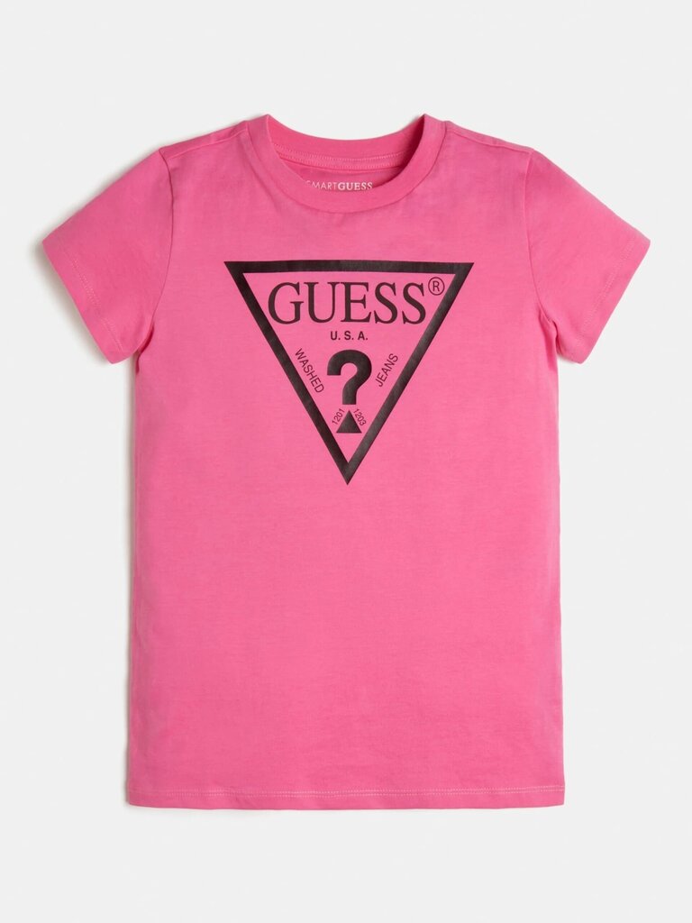 Guess laste T-särk J73I56*PKPK, korall 7620207588311 hind ja info | Tüdrukute särgid | kaup24.ee