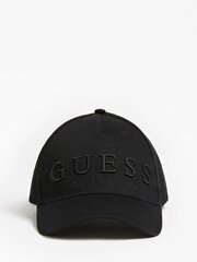 Мужская кепка GUESS AM8917 POL01*01, черная 7624302733782 цена и информация | Мужские шарфы, шапки, перчатки | kaup24.ee