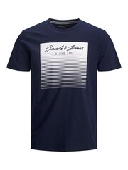 JACK & JONES MEESTE T-SÄRK 12200228*02, tumesinine/valge 5715212968783 hind ja info | Jack&Jones Jalanõud, riided ja aksessuaarid | kaup24.ee