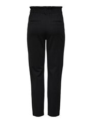 Женские брюки ONLY 15236129*L32, черные 5715112239433 цена и информация | Джинсовые шорты | kaup24.ee
