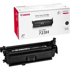 Canon 723H 2645B002 Tooner Black - цена и информация | Картриджи и тонеры | kaup24.ee