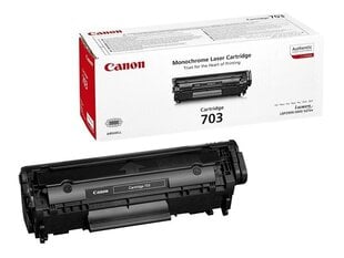 Тонер Canon 703 CRG-703 7616A005 Black  цена и информация | Картриджи и тонеры | kaup24.ee