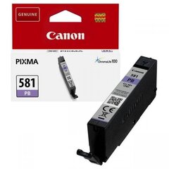 Canon CLI-581PB 2107C001 Photo Blue чернильный картридж - цена и информация | Canon Компьютерная техника | kaup24.ee