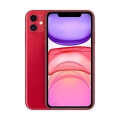 iPhone 11 64GB Red (kasutatud, seisukord A) цена и информация | Мобильные телефоны | kaup24.ee