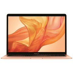 MacBook Air 2019 Retina 13" - Core i5 1.6GHz / 8GB / 128GB SSD / RUS / золотой (подержанный, состояние A) цена и информация | Ноутбуки | kaup24.ee