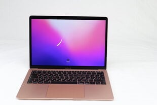 MacBook Air 2019 Retina 13" - Core i5 1.6GHz / 8GB / 128GB SSD / RUS / золотой (подержанный, состояние A) цена и информация | Ноутбуки | kaup24.ee