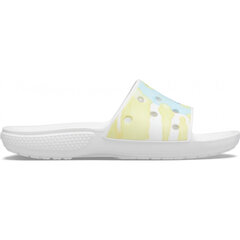 Тапочки женские Crocs™ Classic Tie-Dye Graphic Slide 121622, разноцветные цена и информация | Шлепанцы, тапочки для женщин | kaup24.ee