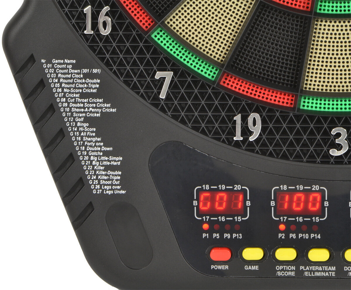 Elektroonilise noolemängu komplekt Enero, 51 cm hind ja info | Noolemängud | kaup24.ee