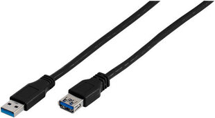 Kaabel Vivanco Usb 3.1 pikendus 3 m (45239) hind ja info | Kaablid ja juhtmed | kaup24.ee