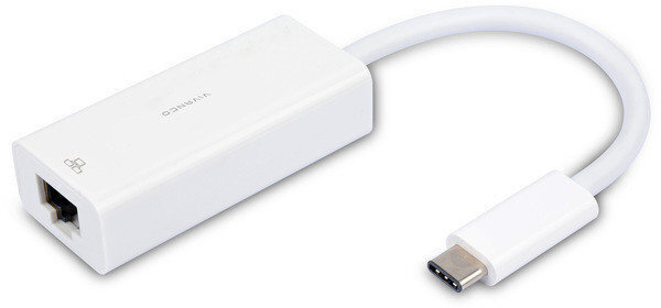 Adapter Vivanco Usb-C - Lan RJ45 (45383) hind ja info | USB jagajad, adapterid | kaup24.ee