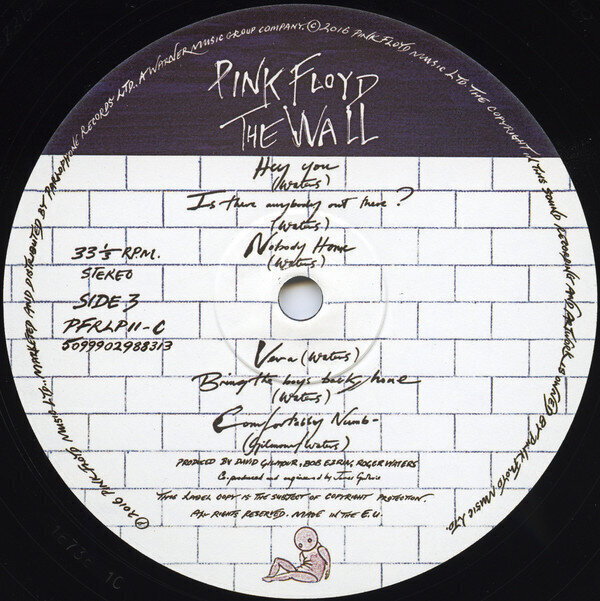 Pink Floyd - The Wall, 2LP, vinüülplaat, 12" vinyl record hind ja info | Vinüülplaadid, CD, DVD | kaup24.ee