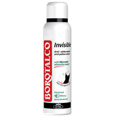 Borotalco Invisible Deodorant Spray 150 ml цена и информация | Дезодоранты | kaup24.ee