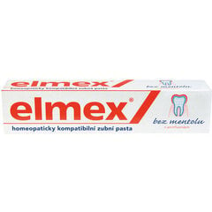 Hambapasta Elmex Without Menthol, 75 ml hind ja info | Suuhügieen | kaup24.ee