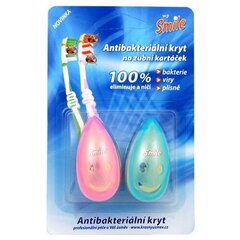 VitalCare Antibacterial cover for toothbrush (2 pcs) цена и информация | Для ухода за зубами | kaup24.ee