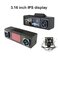 3,16-tolline Three Record 1080P DVR Dash kaamera sõidusalvesti 32G TF kaart hind ja info | Pardakaamerad ja videosalvestid | kaup24.ee
