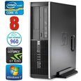 Стационарный компьютер HP 8100 Elite SFF i5-750 8GB 960SSD GT1030 2GB DVD WIN7Pro [refurbished]