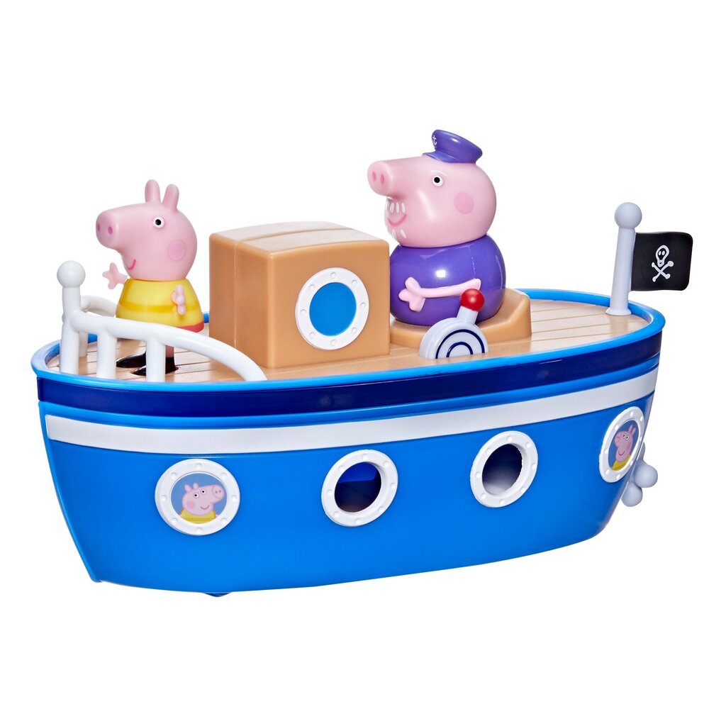 Komplekt Põrsas Pepos vanaisa laev Hasbro Peppa Pig цена и информация | Tüdrukute mänguasjad | kaup24.ee