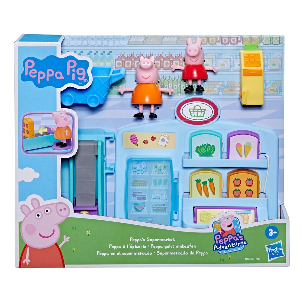 Komplekt Põrsas Pepos seiklused Hasbro Peppa Pig hind ja info | Tüdrukute mänguasjad | kaup24.ee