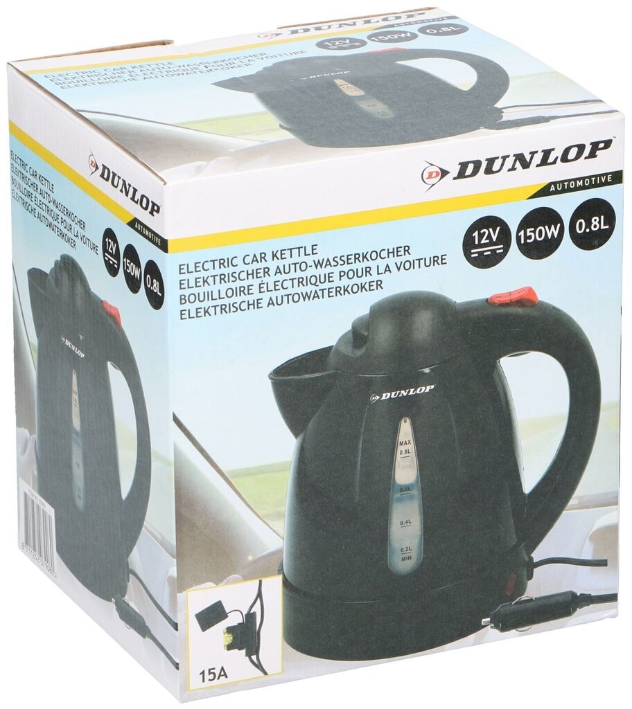 Auto veekeetja Dunlop, 800 ml hind ja info | Lisaseadmed | kaup24.ee