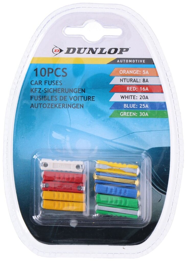 Kaitsmete komplekt Dunlop, 10 tk. hind ja info | Lisaseadmed | kaup24.ee