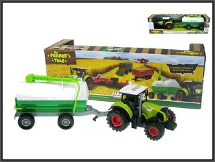 Traktor koos haagisega, valguse ja heliga hind ja info | Poiste mänguasjad | kaup24.ee