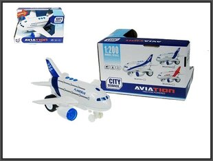 Самолет (со светом, звуком) цена и информация | Игрушки для мальчиков | kaup24.ee